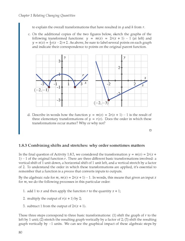 Active Preparation for Calculus - Page 80